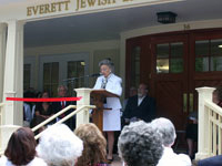 The Everett Jewish Life Center in Chautauqua Dedication